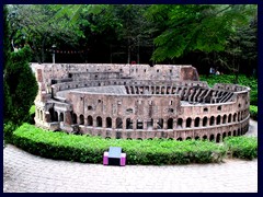 Colosseum in Rome, Windows of the World.